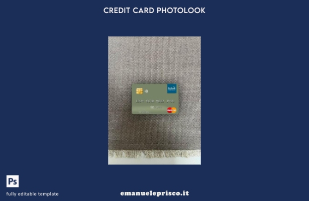 stile verificato modello frontale Togo Ecobank mastercard photolook